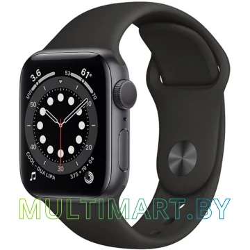 Умные часы Apple Watch Series 6 40 мм (алюминий серый космос/черный)